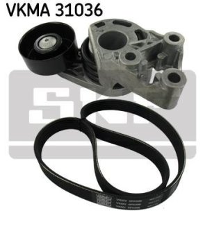 Поликлиновой ременный комплект SKF VKMA31036