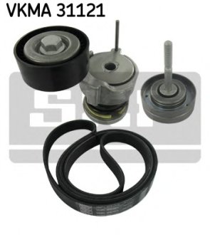 Комплект доріжкового ремня SKF VKMA31121