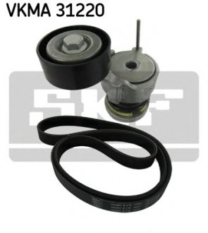 Комплект доріжкового ремня SKF VKMA31220 (фото 1)