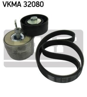 Поликлиновой ременный комплект SKF VKMA32080