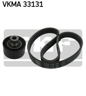 Поликлиновой ременный комплект SKF VKMA33131