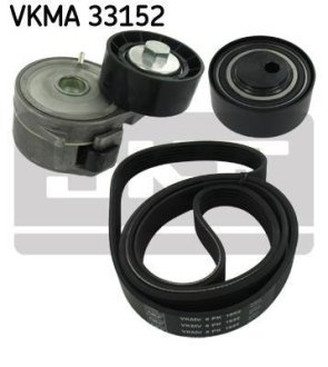 Поликлиновой ременный комплект SKF VKMA33152