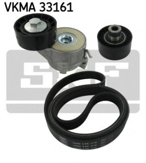 Комплект доріжкових пасків SKF VKMA33161