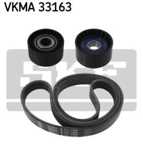 Поликлиновой ременный комплект SKF VKMA33163