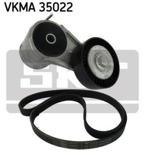 Поликлиновой ременный комплект SKF VKMA35022