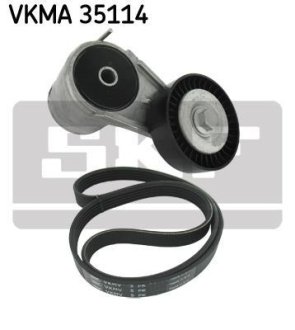 Поликлиновой ременный комплект SKF VKMA35114