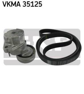 Поликлиновой ременный комплект SKF VKMA35125