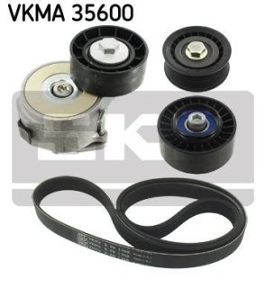 Поликлиновой ременный комплект SKF VKMA35600