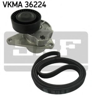 Поликлиновой ременный комплект SKF VKMA36224