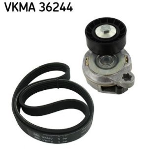 Поликлиновой ременный комплект SKF VKMA 36244