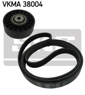 Поликлиновой ременный комплект SKF VKMA38004