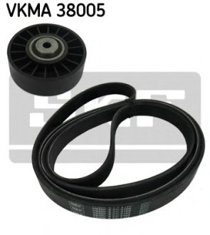 Поликлиновой ременный комплект SKF VKMA38005 (фото 1)