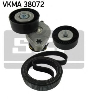 Комплект доріжкового ремня SKF VKMA38072