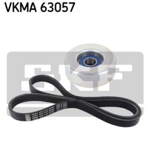 Поликлиновой ременный комплект SKF VKMA63057