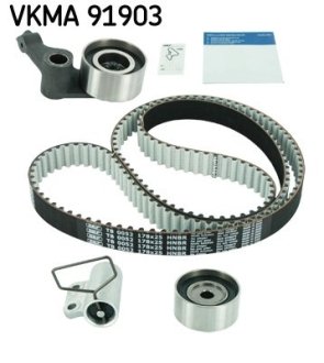 Набір ГРМ (ремінь + ролик) SKF VKMA91903