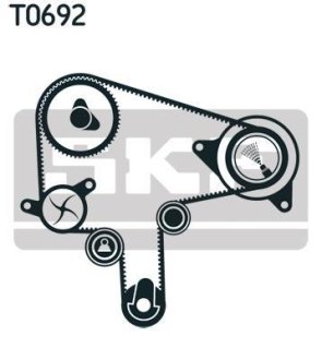 Комплект ремня ГРМ SKF VKMA 94619