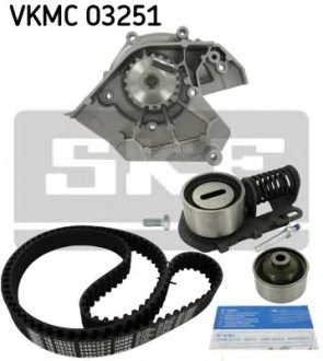 Насос води + комплект зубчатого ремня SKF VKMC03251