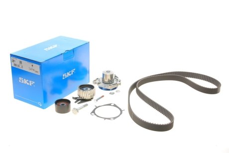 Комплект ременя ГРМ + помпа SKF VKMC05193