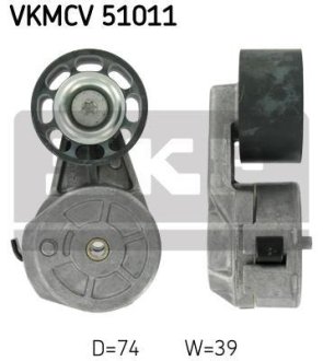 Ролик натяжний SKF VKMCV 51011