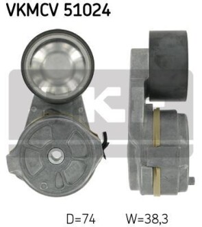 Ролик натяжний SKF VKMCV51024