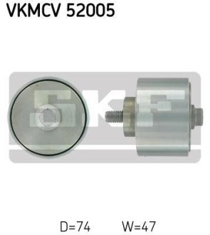 Паразитный / ведущий ролик, поликлиновой ремень SKF VKMCV52005