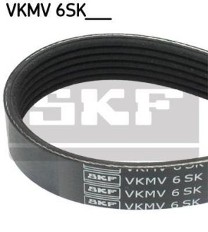 Поликлиновой ремень SKF VKMV6SK1029 (фото 1)