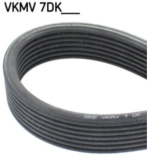 PASEK KLINOWY BMW 5(F10),5 GRAN TURISMO(F07),5 TOURING(F11)09-16 SKF VKMV7DK1697