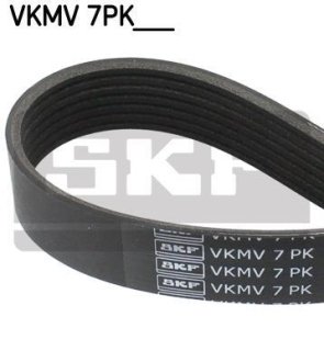 Поліклиновий ремінь SKF VKMV7PK1035 (фото 1)