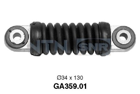 Амортизатор, поликлиновой ремень SNR NTN GA359.01