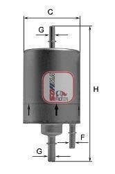 FILTR PALIWA S 1919 B AUDI R8 4.2 FSI 430KM 10-15 SOFIMA S1919B