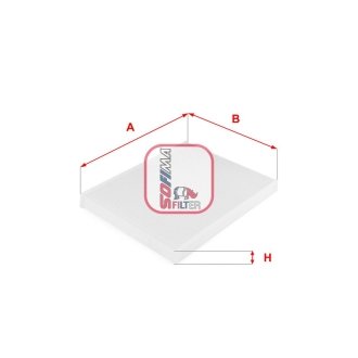 Фильтр, воздух во внутренном пространстве SOFIMA S3149C