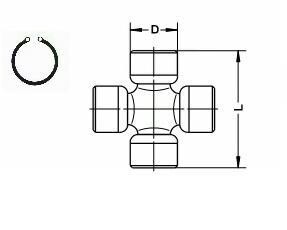 Автозапчасть SPIDAN U087