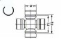 Шарнир SPIDAN U249 (фото 2)