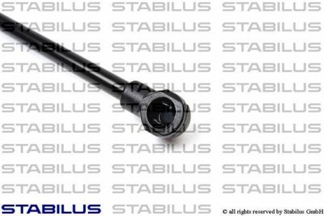 Газова пружина капоту STABILUS 0126IA