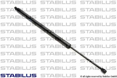 Амортизатор багажника, F=790N, L=59.15см, H=19.6см STABILUS 0488KG