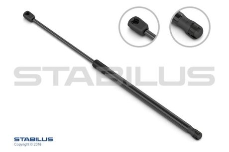 HYUNDAI I30 03/17> L: 519 SKOK: 198 F: 500N STABILUS 292569