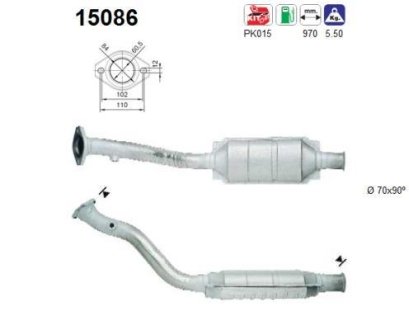 KATALIZATOR CITROEN 93- SZT STARLINE 9940949