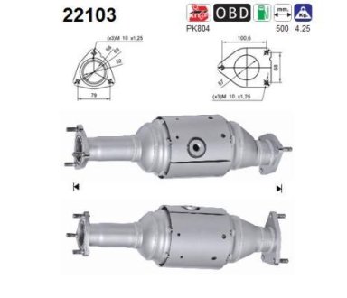 KATALIZATOR HONDA ACCORD VII 2.4 <2008 SZT STARLINE 9941180