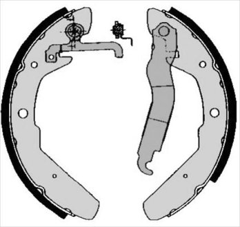 Гальмівна колодка STARLINE BC03970