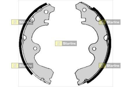 Гальмівні накладки STARLINE BC05270