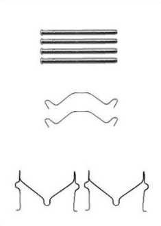 ZESTAW MONTAZOWY HAMULCA - S BD PR53 KPL STARLINE BDPR53 (фото 1)
