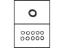 KOMPLET USZCZELEK ORINGI 10 SZT. PRZEWODU PALIWOWEGO MERCEDES SZT STARLINE DPND5706 (фото 1)