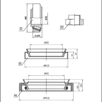 Комплект підшипника колеса STARLINE LO00687