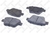 Комплект тормозных колодок, дисковый механизм STELLOX 000 025-SX (фото 1)