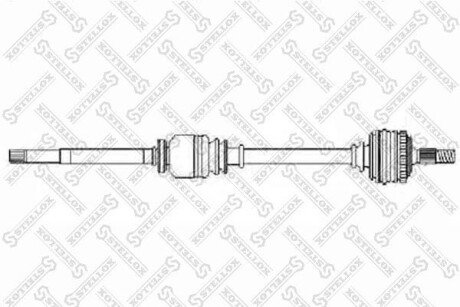 Привід правий 915mm STELLOX 158 1765-SX