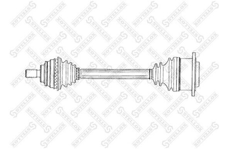 Привід ABS STELLOX 158 1768-SX