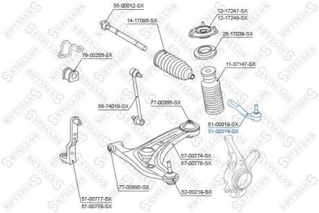 Автозапчасть STELLOX 5100014SX