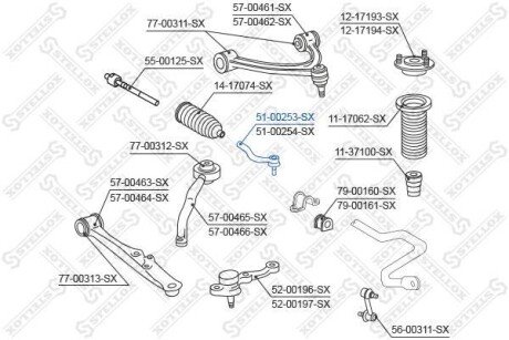 Автозапчасть STELLOX 5100253SX