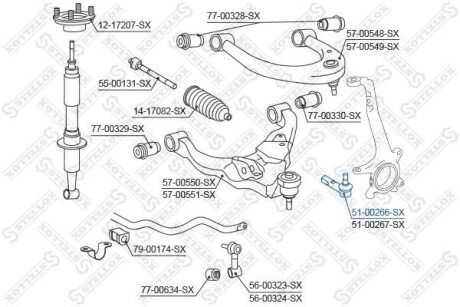 Автозапчасть STELLOX 5100266SX