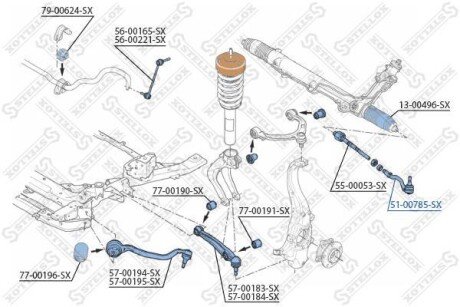 Автозапчасть STELLOX 5100785SX